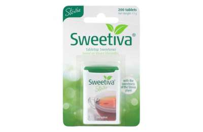 SWEETIVA stevia 200 tbl